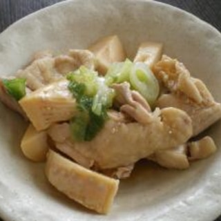 タケノコと鶏肉の煮物